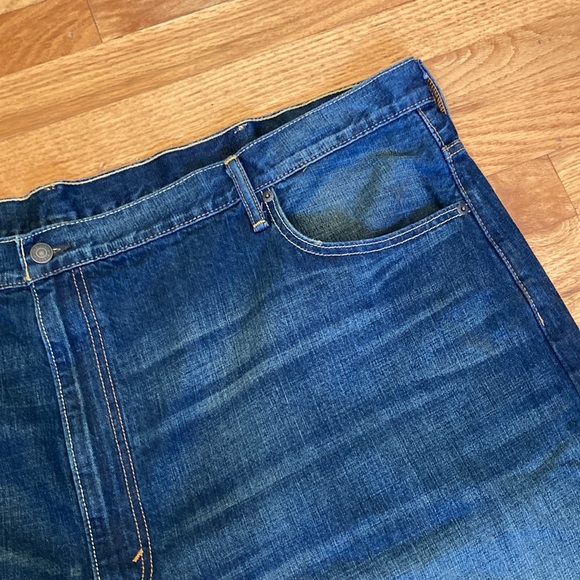 Men’s Levi 569 blue jean denim shorts size 52 - Picture 4 of 9